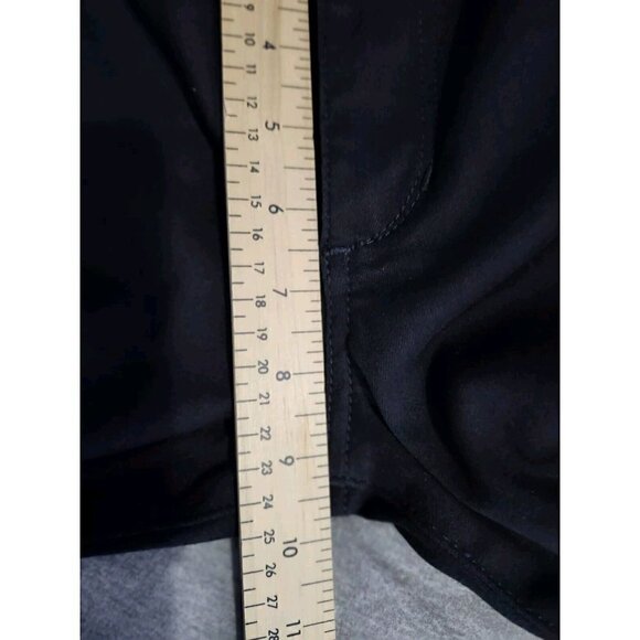 Joes Jeans The Charlie High Rise Skinny Ankle Black With Tuxedo Stripe Size 25 - Picture 9 of 10